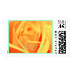 Wedding: Mango and Mint- postage stamps