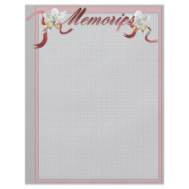 Wedding Memories Blank Album Pages Custom Flyer