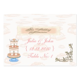 Wedding 

Memories Placement Card profilecard
