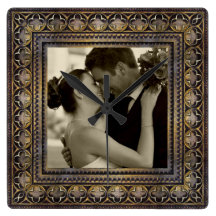 wedding memory photo clock