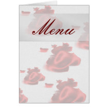 Wedding Menu cards by InkCharmer Wedding Menu cards
