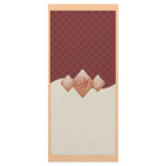 Wedding Menu Personalized Rack Card