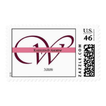 Wedding Monogram - Customized postage