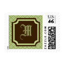 Wedding Monograms Postage Stamps