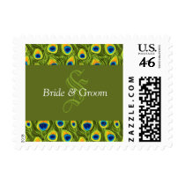Wedding Monograms Postage Stamps