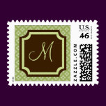 Wedding Monograms Postage Stamps