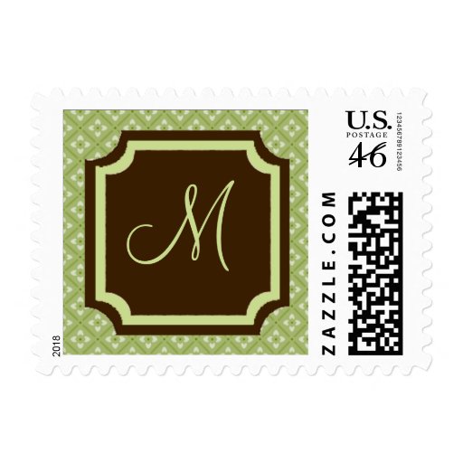 Wedding Monograms Postage Stamps