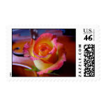 Wedding Music and Rose Postage Stamp - Medium
