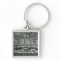 Wedding of Peter I  and Catherine  in the Winter Key Chains