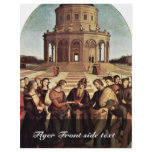 Wedding Of The Virgin By Raffael (Best Quality) flyers