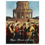 Wedding Of The Virgin By Raffael flyers