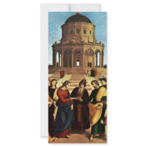 Wedding Of The Virgin By Raffael Full Color Rack Card