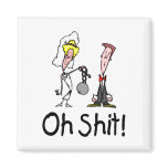 Wedding Oh Shit Magnets
