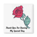 Wedding or Bridal Shower Favor magnets