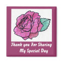 Wedding or Bridal shower favor magnets