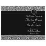 Wedding Order of Service and Ceremony Program Custom Flyer