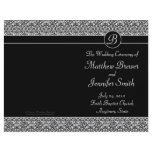 Wedding Order of Service and Ceremony Program Custom Flyer