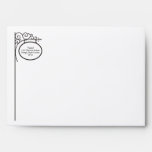 Wedding outer envelope | Ironworks