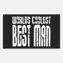 Wedding Parties & Favors : Worlds Coolest Best Man Stickers