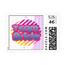 wedding party bridal bachelorette postage stamps