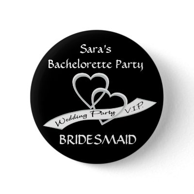 Wedding Party VIP Pins