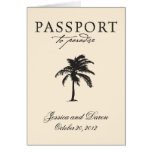 Wedding Passport Invitation to Mexico Cards