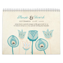 Wedding Personalized Photo Guest Book Guestbook Calendars