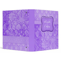 Wedding Photo Binder Purple Frame