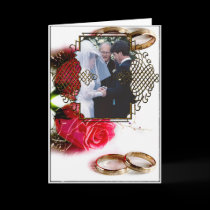 Wedding Photo Card