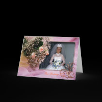 Wedding Photo Card