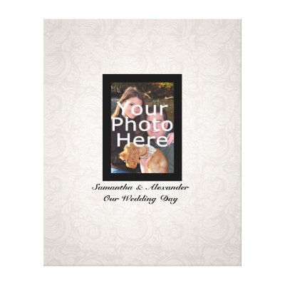 Wedding Photo ~ Guest Signature Canvas Print