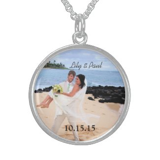 Wedding Photo Keepsake Necklace necklace