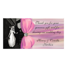 Wedding Photo Thank You Photo Card Template