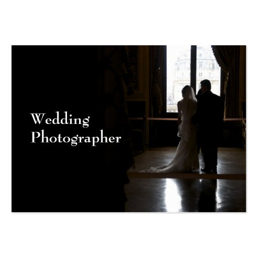 Wedding Photographer Business Card (front side)