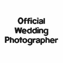 Wedding Photographer Embroidered Shirt embroidered shirts