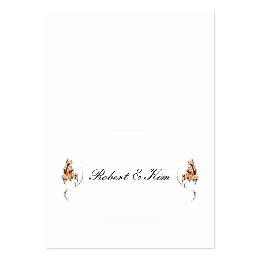 Wedding Place Card 2 1/2 x 3 1/2 Business Cards