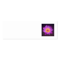 Wedding Place Name Card - lotus flower Business Card Templates