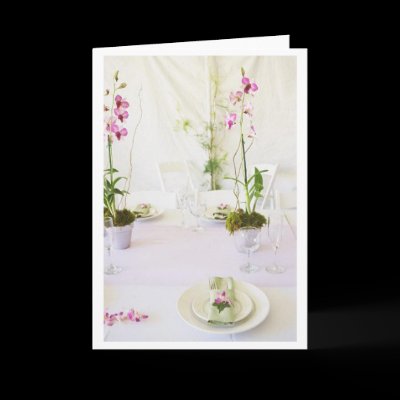 Wedding place setting card by christellewiggins