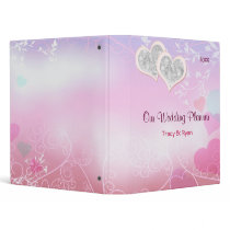 Wedding Planner 2 - Pink binders by uniqueprints Wedding Planner 2 - Pink binders