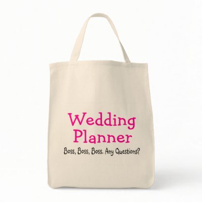 Wedding Planner Tote Bags