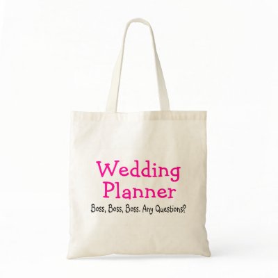 Wedding Planner Tote Bags