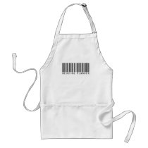 Wedding Planner Bar Code aprons by NotWorking Wedding Planner Bar Code aprons