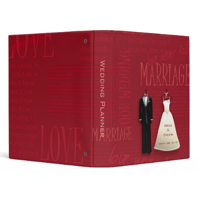 Wedding Planner binder
