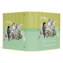 Wedding Planner Binder Vintage Love Birds by samack Wedding Planner Binder Vintage Love Birds