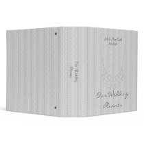 Wedding Planner Bridal Lace Avery Binder