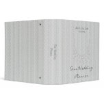 Wedding Planner Bridal Lace Avery Binder