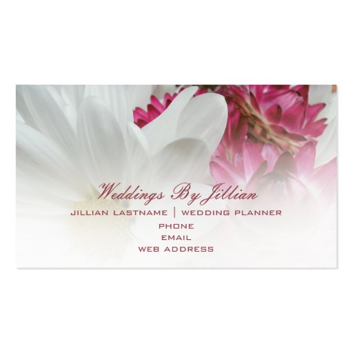 Wedding Planner Business Card