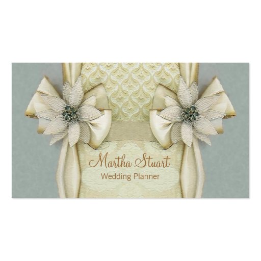 Wedding Planner ~ Business Card (front side)