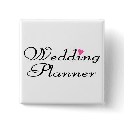 Wedding Planner Pinback Button