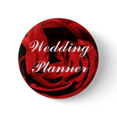 Wedding Planner Pinback Buttons